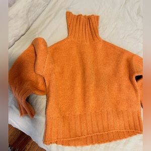 For love and lemons KNITZ cropped turtleneck SMALL